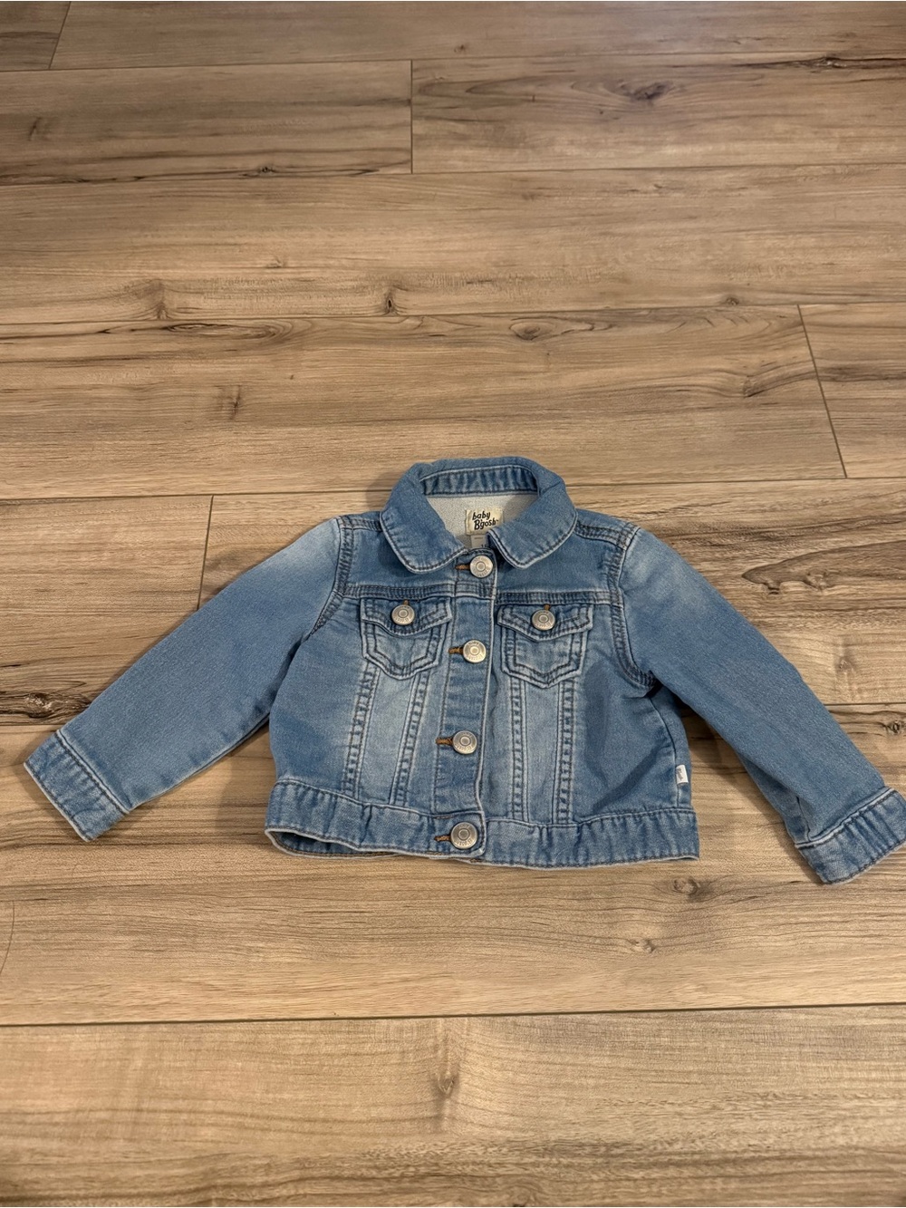 Oshkosh B’Gosh Toddler Light Blue Denim Jacket Size 18 months
